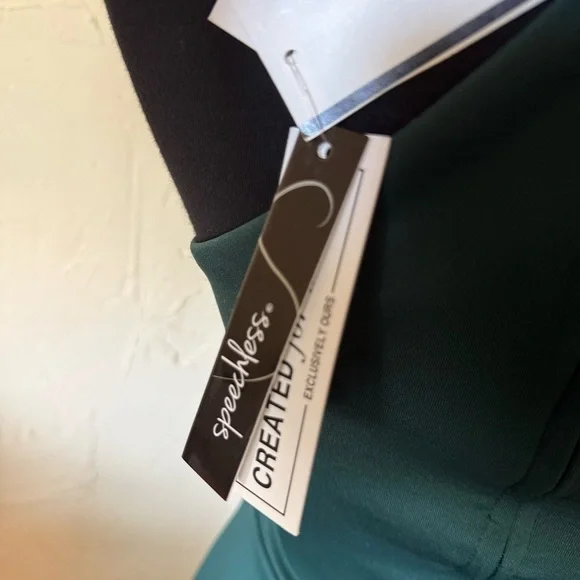 NEW Teal Halter Cutout Mini Dress Size 3 – Bodycon Party Event Formal - Picture 7 of 10